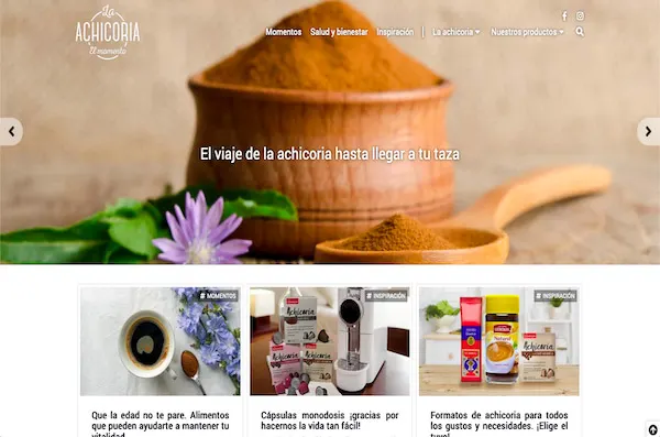 Achicoria: Web