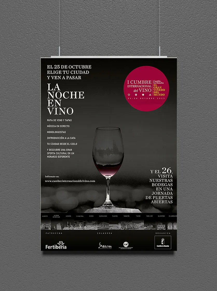 Cumbre Internacional del Vino: La noche en vino